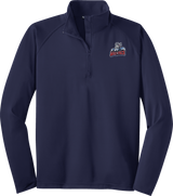 Hartford Jr. Wolfpack Sport-Wick Stretch 1/4-Zip Pullover