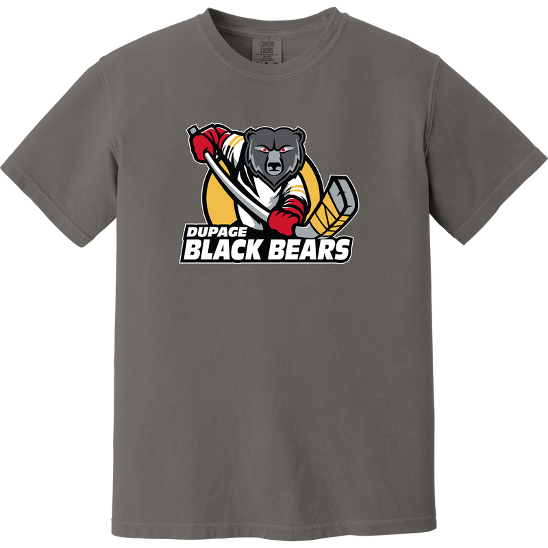 Dupage Black Bears Heavyweight Ring Spun Tee