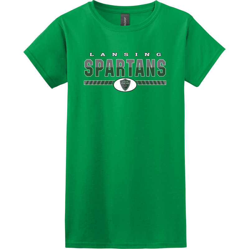 Lansing Spartans Softstyle Ladies' T-Shirt