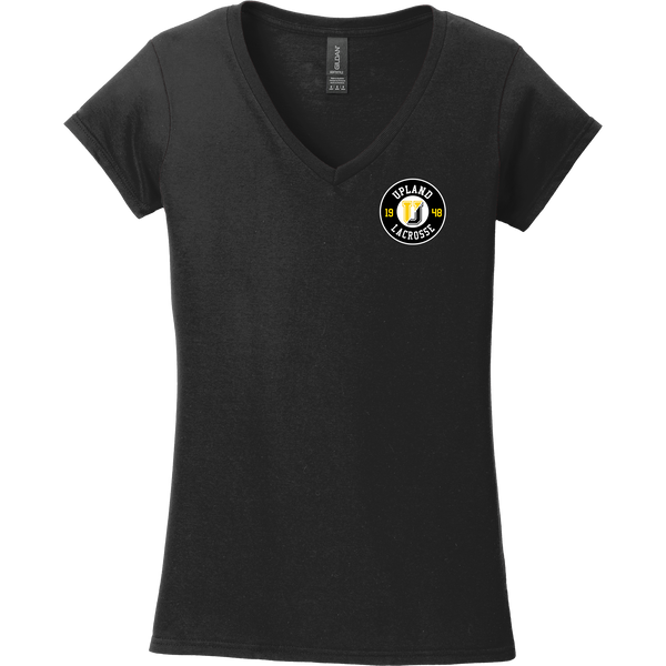 Upland Lacrosse Softstyle Ladies Fit V-Neck T-Shirt