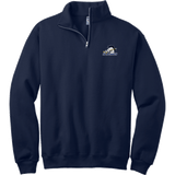 Mid-State Mustangs NuBlend 1/4-Zip Cadet Collar Sweatshirt