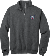 CT Bobcats NuBlend 1/4-Zip Cadet Collar Sweatshirt