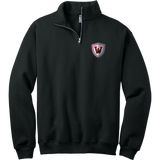 Wall Hockey NuBlend 1/4-Zip Cadet Collar Sweatshirt