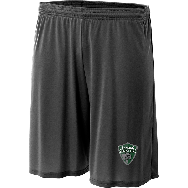 Lansing Senators Youth Cooling Performance 6 Inch Short