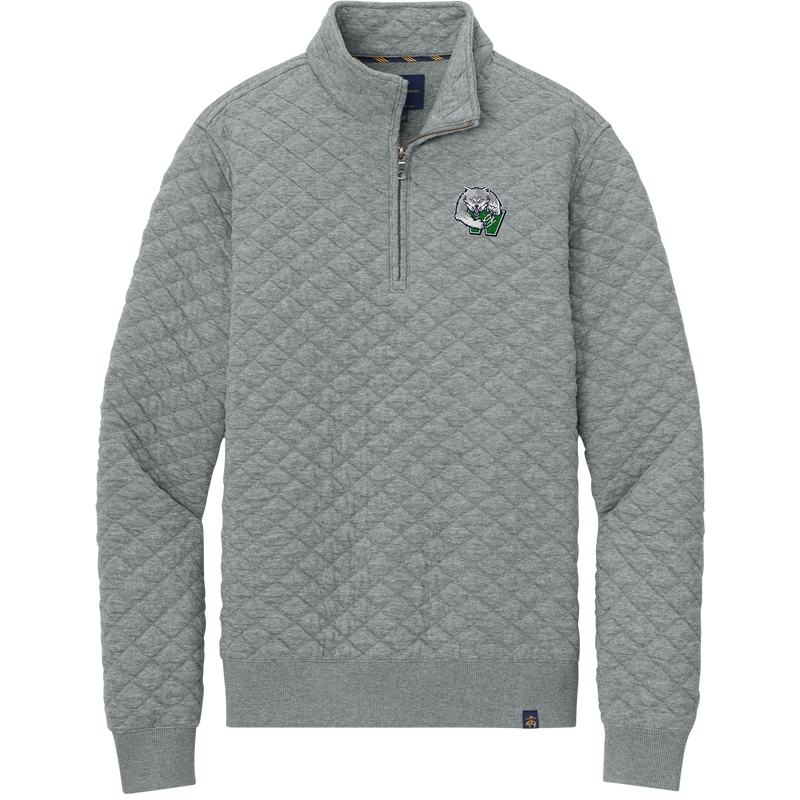 Woodbridge Wolfpack Brooks Brothers Diamond Quilt 1/4-Zip