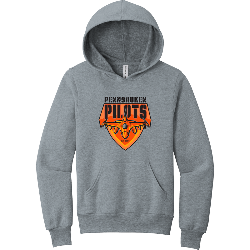 Pennsauken Pilots Youth Sponge Fleece Pullover Hoodie