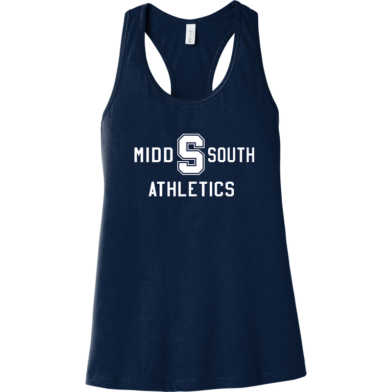 Midd South Athletics Womens Jersey Racerback Tank