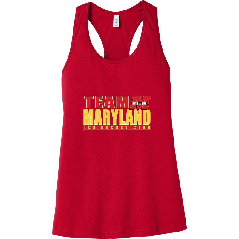 Team Maryland Womens Jersey Racerback Tank