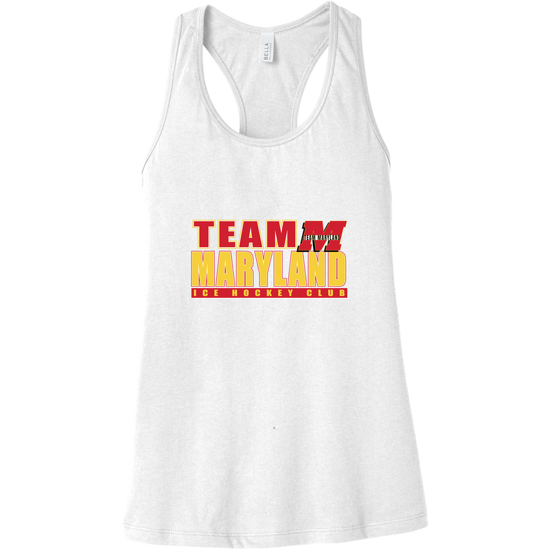 Team Maryland Womens Jersey Racerback Tank