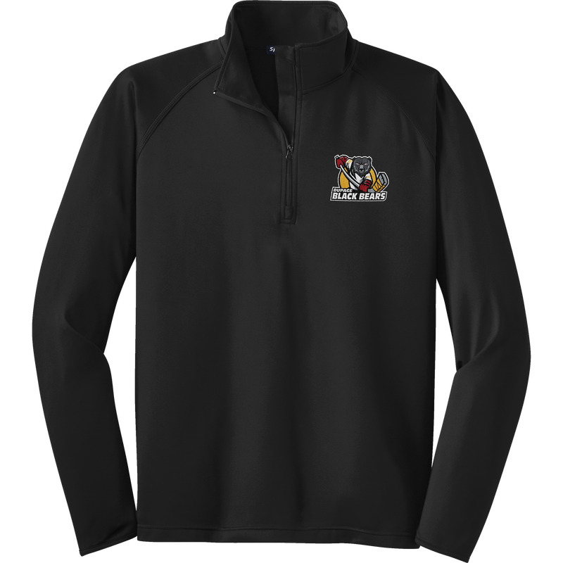 Dupage Black Bears Sport-Wick Stretch 1/4-Zip Pullover