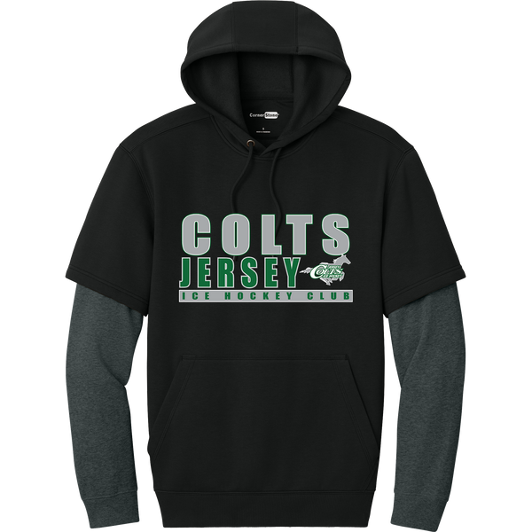 NJ Colts Tough Fleece Layered Hoodie