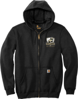 HVM Bulldogs Carhartt Midweight Hooded Zip-Front Sweatshirt