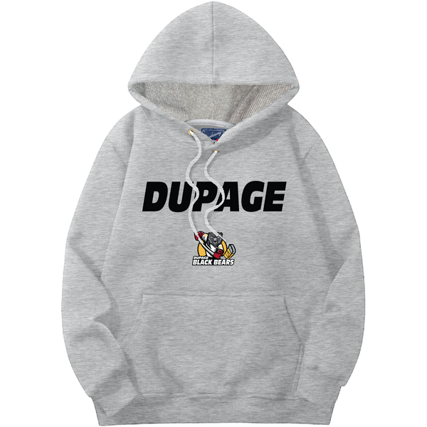 Dupage Black Bears Breakaway Fall Fleece Adult Hoodie