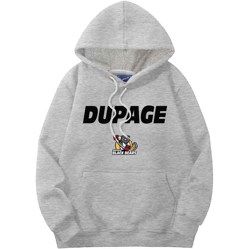 Dupage Black Bears Breakaway Fall Fleece Adult Hoodie