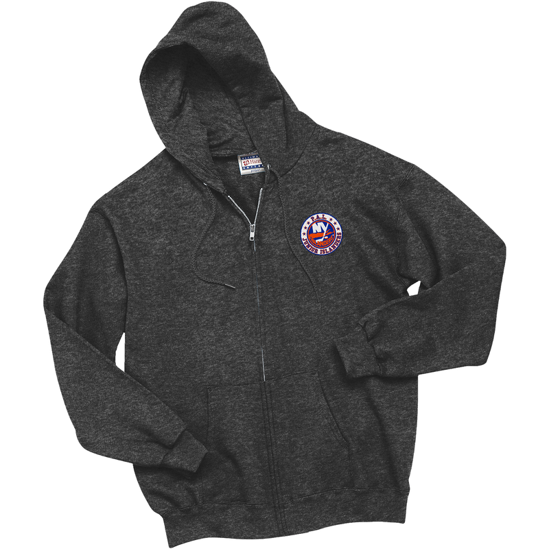 PAL Jr. Islanders Ultimate Cotton - Full-Zip Hooded Sweatshirt