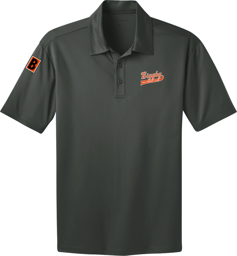 Biggby Coffee AAA Adult Silk Touch Performance Polo