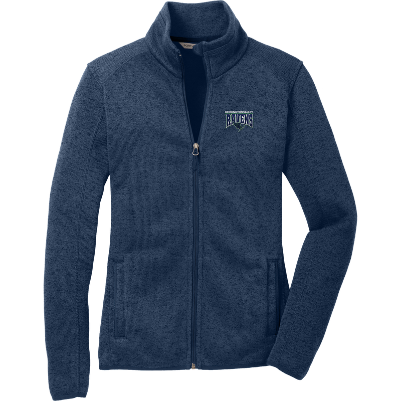 Kensington Valley Ravens Ladies Sweater Fleece Jacket