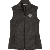 CT Whalers Tier 2 Ladies Sweater Fleece Vest