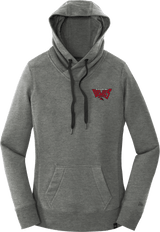 York Devils New Era Ladies French Terry Pullover Hoodie