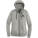 Atlanta Madhatters New Era Ladies French Terry Full-Zip Hoodie