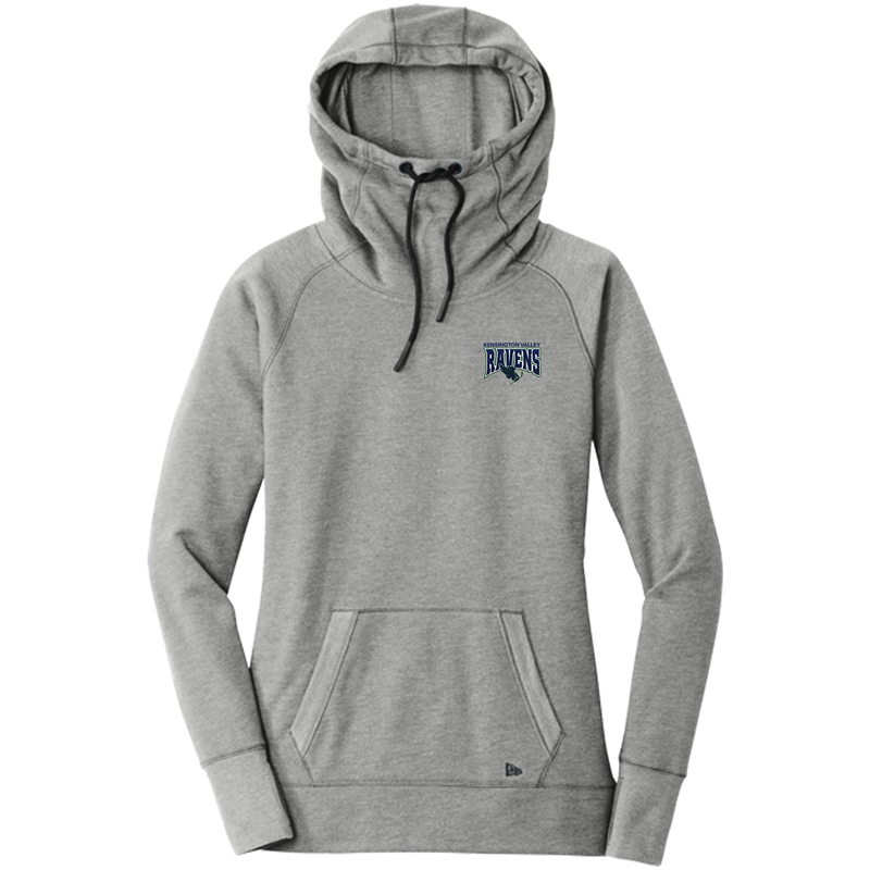 Kensington Valley Ravens New Era Ladies Tri-Blend Fleece Pullover Hoodie