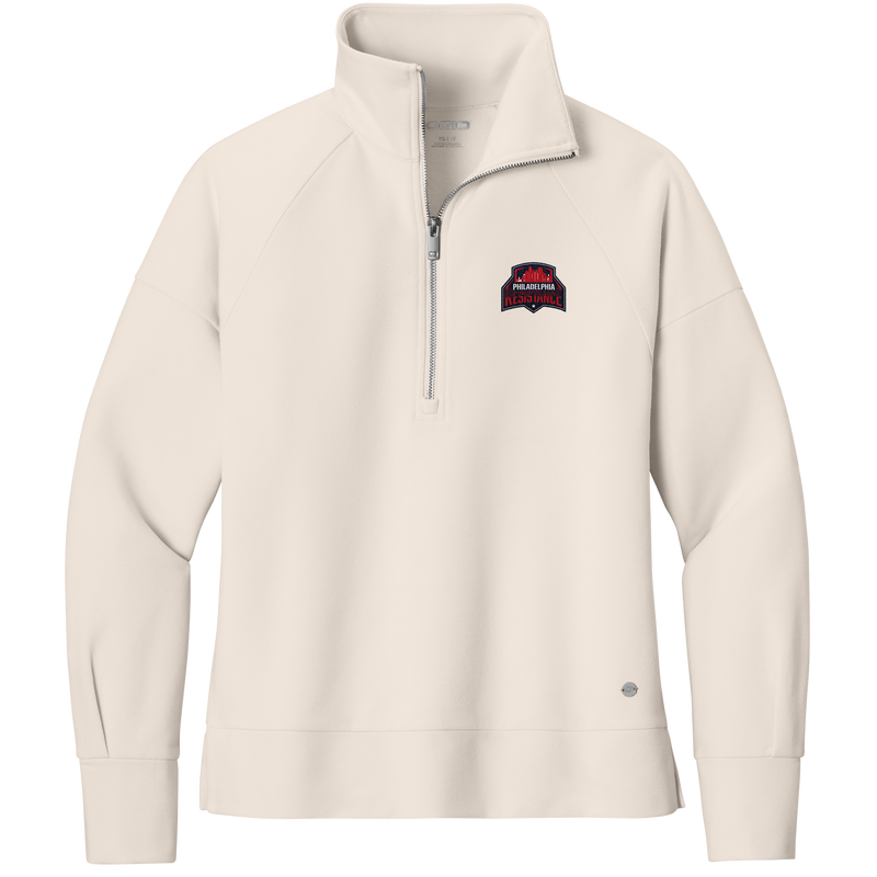 Philadelphia Resistance OGIO Women's Luuma 1/2-Zip