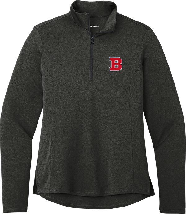 CT Bobcats Ladies Endeavor 1/2-Zip Pullover