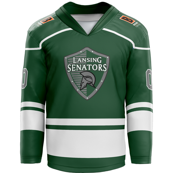 Lansing Senators Youth Player Reversible Sublimated Jersey