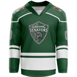 Lansing Senators Adult Player Reversible Sublimated Jersey