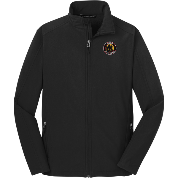 MD Jr. Black Bears Core Soft Shell Jacket