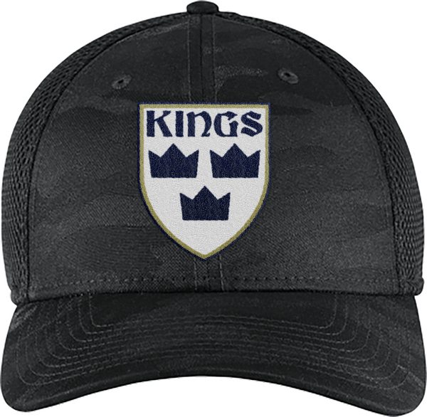 North Jersey Kings New Era Tonal Camo Stretch Tech Mesh Cap