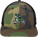 Atlanta Madhatters New Era Snapback Low Profile Trucker Cap