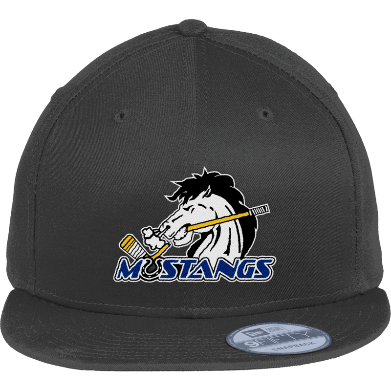 Mid-State Mustangs New Era Flat Bill Snapback Cap