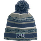 Kensington Valley Ravens New Era Sideline Beanie