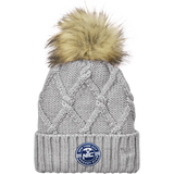 NYC Hockey Club New Era Faux Fur Pom Beanie