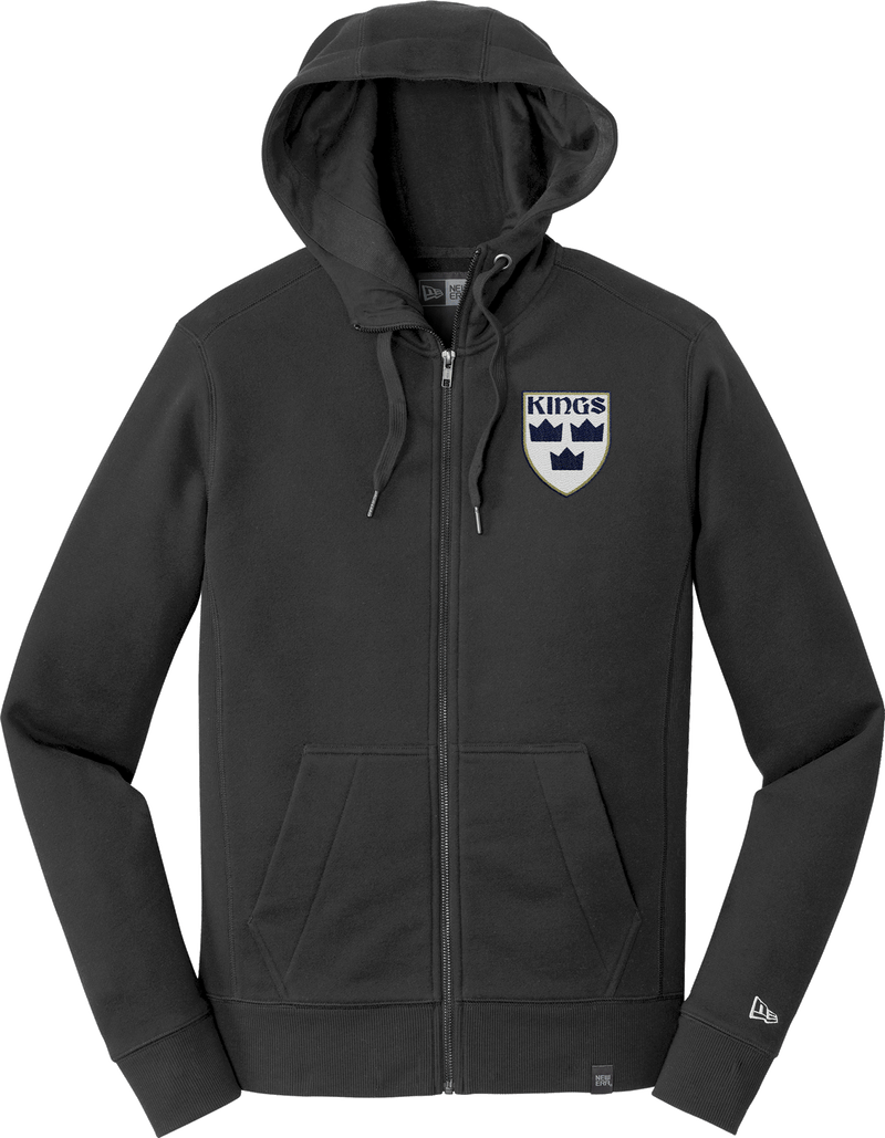 North Jersey Kings New Era French Terry Full-Zip Hoodie