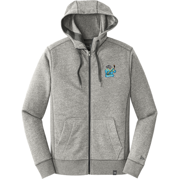 Atlantic City Seals New Era French Terry Full-Zip Hoodie