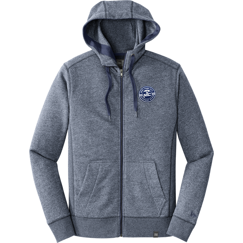 NYC Hockey Club New Era French Terry Full-Zip Hoodie