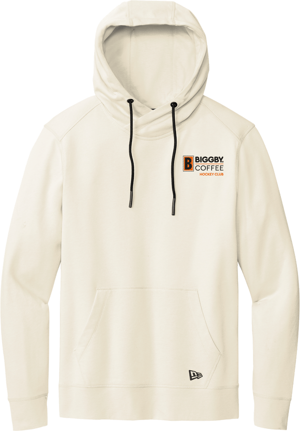 Biggby Coffee Hockey Club New Era Tri-Blend Fleece Pullover Hoodie