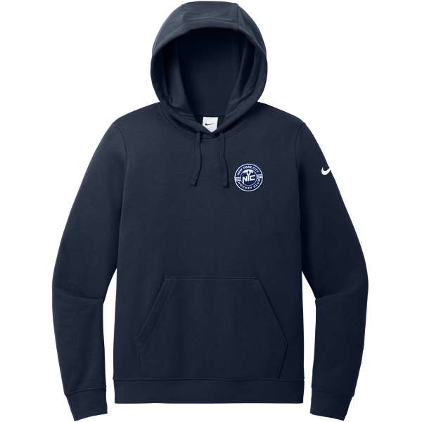 NYC Hockey Club Nike Women's Club Fleece Sleeve Swoosh Pullover Hoodie