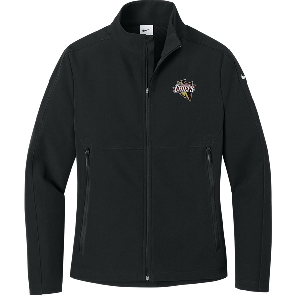 Mercer Chiefs Nike Women's Full-Zip Soft Shell Jacket