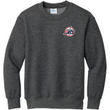 Metro Jr. Jets Youth Core Fleece Crewneck Sweatshirt