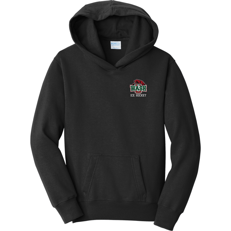 Wash U Youth Fan Favorite Fleece Pullover Hooded Sweatshirt