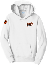 Biggby Coffee AAA Youth Fan Favorite Fleece Pullover Hooded Sweatshirt