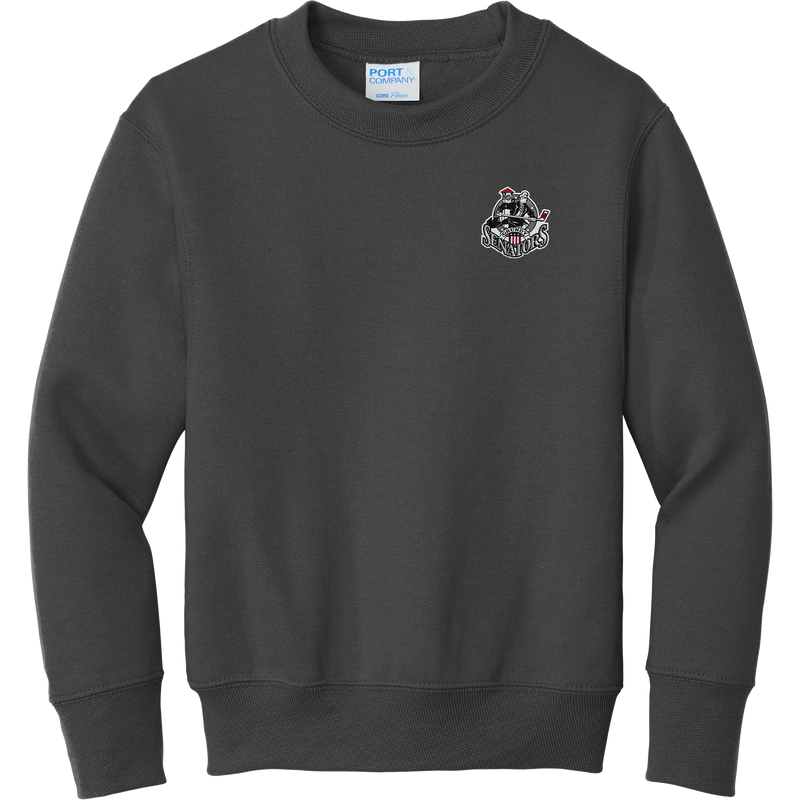 Grundy Senators Youth Core Fleece Crewneck Sweatshirt