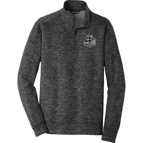 Grundy Senators PosiCharge Electric Heather Fleece 1/4-Zip Pullover