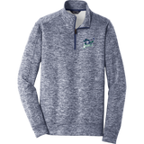 Kensington Valley Rebels PosiCharge Electric Heather Fleece 1/4-Zip Pullover