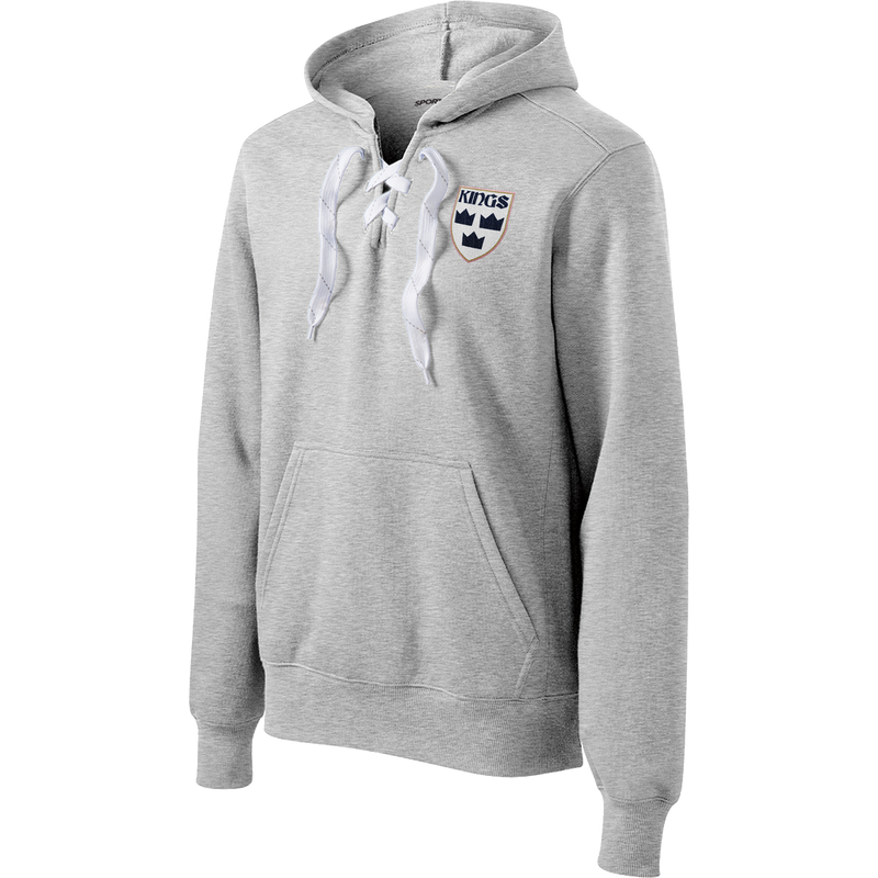 Lady Kings Lace Up Pullover Hooded Sweatshirt