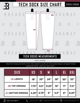 Red Bank Lumberjacks Sublimated Tech Socks
