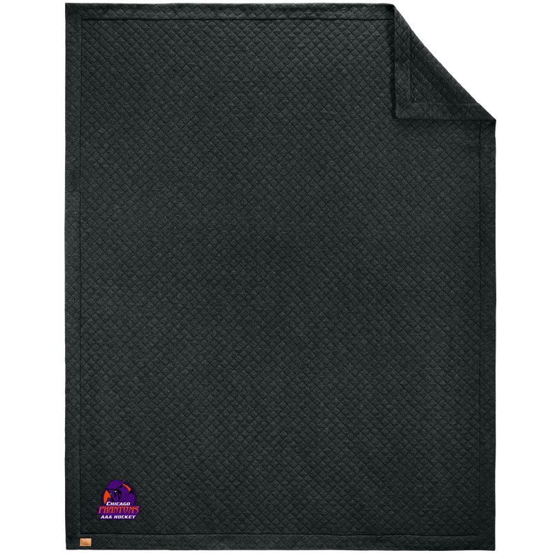 Chicago Phantoms TravisMathew Diamond Quilt Blanket